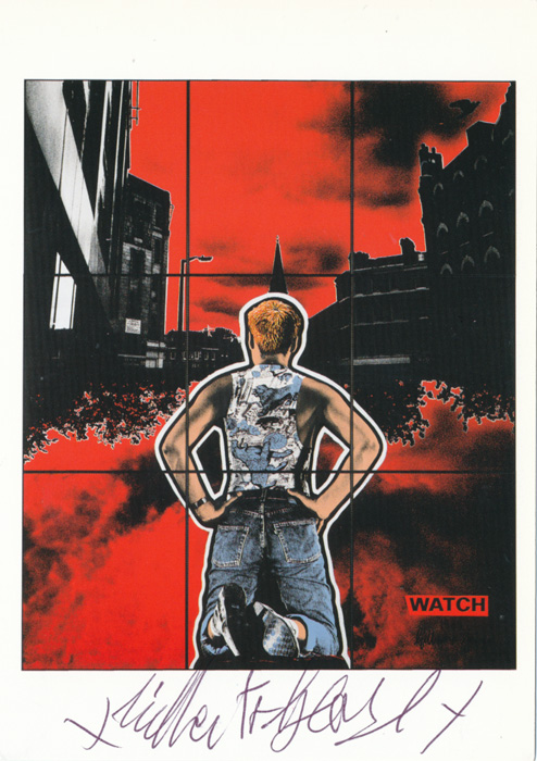 Gilbert & George contemporary art buy print siebdruck poster art Multiple Watch