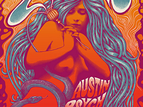 Mishka Westel psychodelic art art of rock rock poster