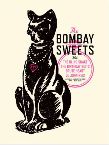 Aesthetic Apparatus  Michael Byzewski musik art musik posters art of rock musikposter music designe Bombay sweets