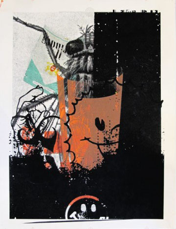 Aesthetic Apparatus Michael Byzewski Testprint 301 musik art musik posters art of rock musikposter music designe