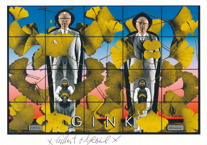 Gilbert & George contemporary art buy print siebdruck poster art Multiple Gink