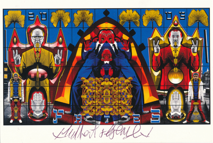 Gilbert & George signed