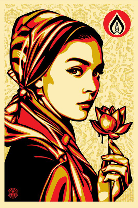 Shepard Fairey Obey offset lithograph 2016  natural springs