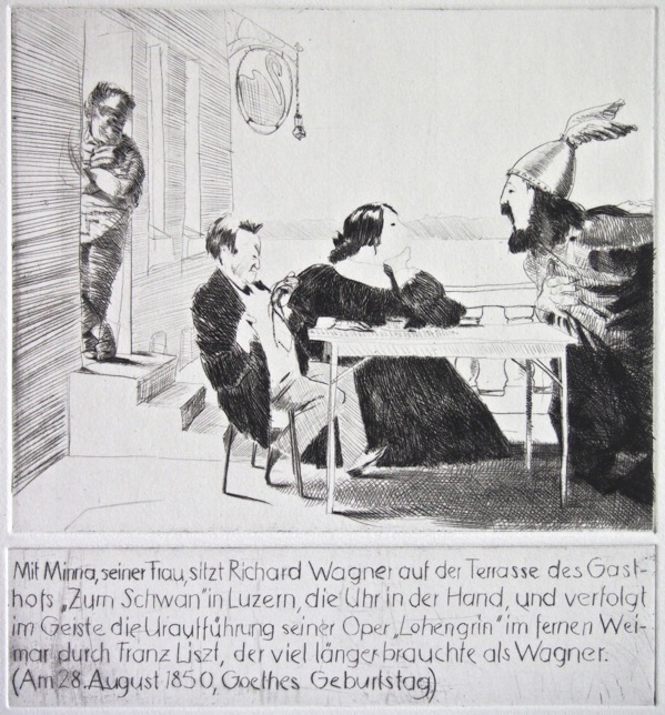 Johannes Grützke Holzschnitt Radierung Schabradierung Offsetdruck Druckgrafik Kaltnadelradierung