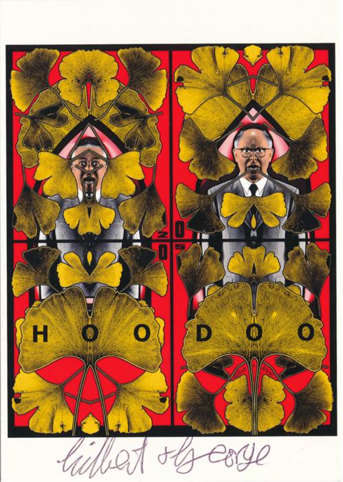 Gilbert & George contemporary art buy print siebdruck poster art Multiple Hoodoo