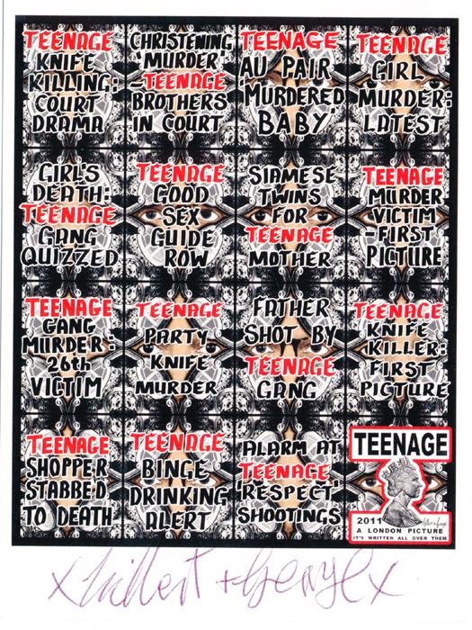 Gilbert & George signed
